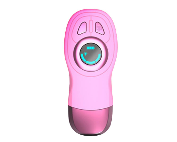Showliss Pro Blue Light heat hair removal pink